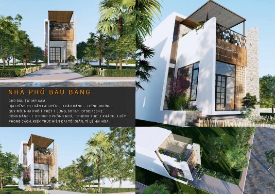 Biệt thự nhà vườn.