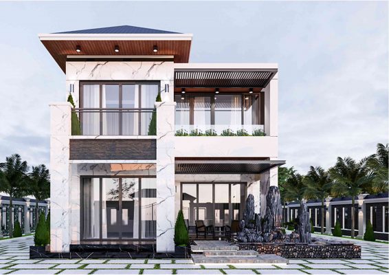 Biệt Thự Sân Vườn Hiện Đại - 89Design