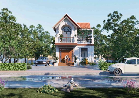 Nhà Mái Ngói Tổ Chim Đẹp Mắt - 89Design