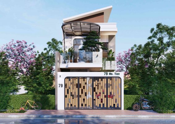 Nhà Phố Nhỏ Tiện Nghi - 89Design