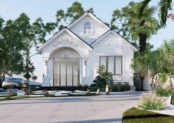 Nhà Vườn Ngoại Ô Thoáng Mát Sang Trọng - 89Design