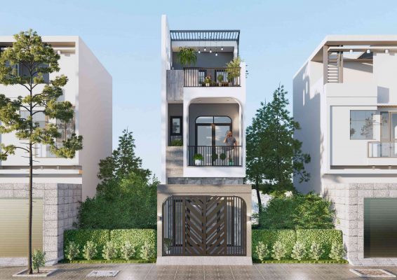 Nhà phố 2 tầng đẹp - 89Design