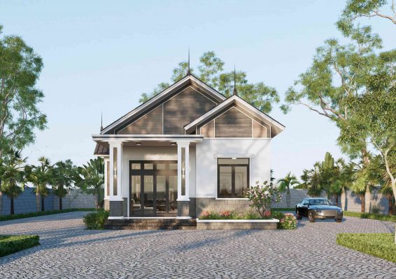 Thiết Kế Nhà 1 Trệt Dành Cho Người Thích Sự Nhỏ Nhắn - 89Design