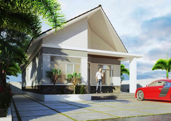 Thiết Kế Nhà Mái Tam Giác - 89Design