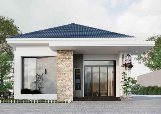 Thiết Kế Nhà Tone Trắng Sang Trọng Mát Mẻ - 89Design