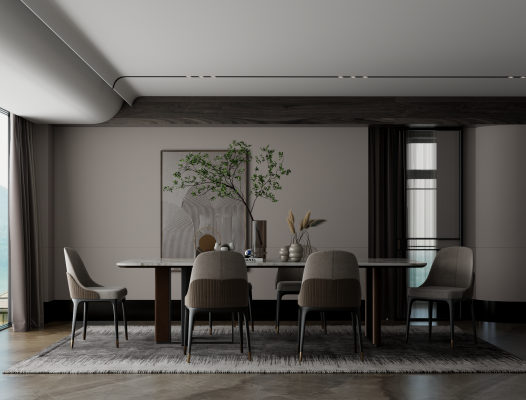 Phòng Ăn Hiện Đại