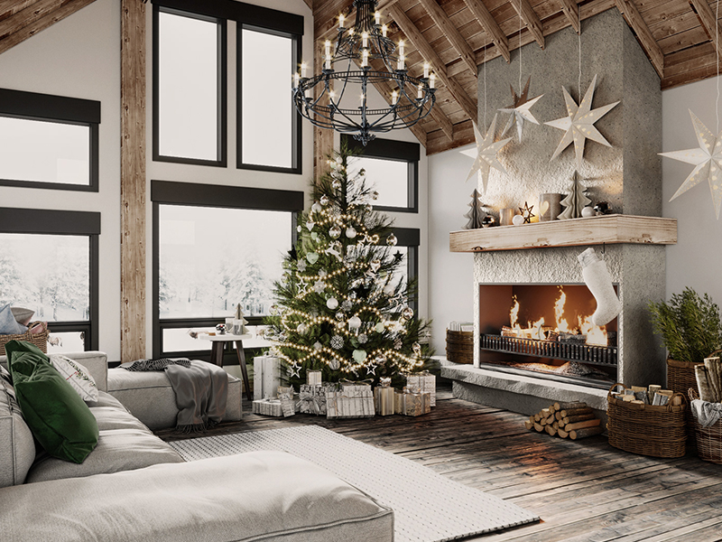 Xây Nhà Củ Chi: 5 Góc "Vàng" Cho Cây Thông & Trang Trí Noel